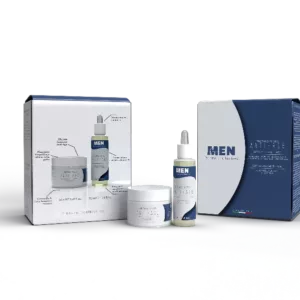 Siero Viso + Crema Viso Uomo Anti-Age
