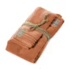 SET ASCIUGAMANI  1+1   COCCOLA  ARANCIO