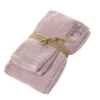 SET ASCIUGAMANI  1+1   COCCOLA  ROSA BOHO