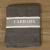 SET ASCIUGAMANI  1+1  STRIPES  DARK GREY