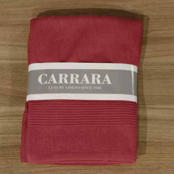 SET ASCIUGAMANI  1+1  STRIPES  BORDO'